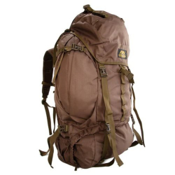 Batoh TREKKING XXL s výztuží 104 L ZELENÝ