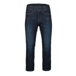 Kalhoty SLIM riflové GREYMAN JEANS® DENIM MID DARK BLUE