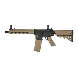Puška airsoft AEG M4 CARBINE M-LOK (SA-F03) ČERNÁ/PÍSKOVÁ