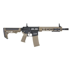 Puška airsoft AEG M4 CARBINE RL M-LOK (SA-F05) ČERNÁ/PÍSKOVÁ