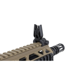 Puška airsoft AEG M4 CQB M-LOK Gen2 (SA-F08) ČERNÁ/PÍSKOVÁ