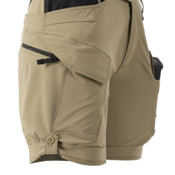 Kraťasy dámské OTS® VersaStretch® Lite 8,5" krátké KHAKI/ČERNÉ