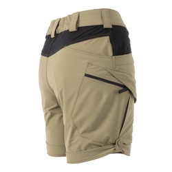 Kraťasy dámské OTS® VersaStretch® Lite 8,5" krátké KHAKI/ČERNÉ