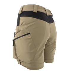 Kraťasy dámské OTS® VersaStretch® Lite 8,5" krátké KHAKI/ČERNÉ