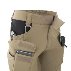 Kraťasy dámské OTS® VersaStretch® Lite 8,5" krátké KHAKI/ČERNÉ