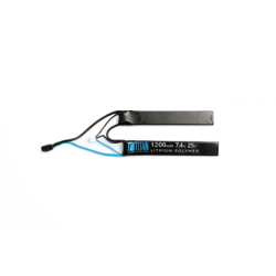 Akumulátor Li-Pol 7,4V 1200mAh, 25C (Dean-T) - Nunchuck