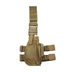 Pouzdro pistolové TACTICAL stehenní COYOTE