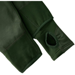 Bunda s kapucí SNEAKER Polartec® alpine green