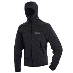 Bunda s kapucí SNEAKER Polartec® ČERNÁ
