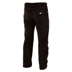 Kalhoty manšestrové DRIFT dark brown