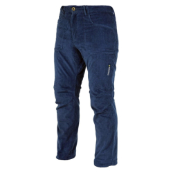 Kalhoty manšestrové DRIFT majolica blue