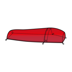 Nouzový vak pro jednu osobu SURVIVAL BAG SINGLE ČERVENÝ