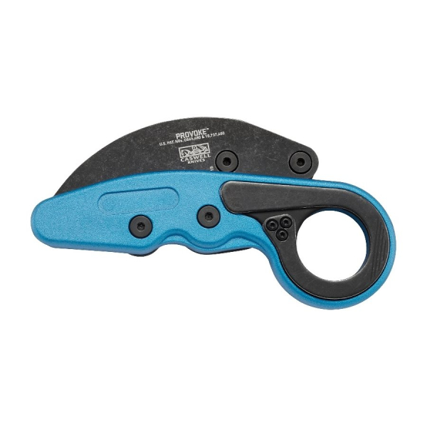 Nůž zavírací PROVOKE® karambit MODRÝ