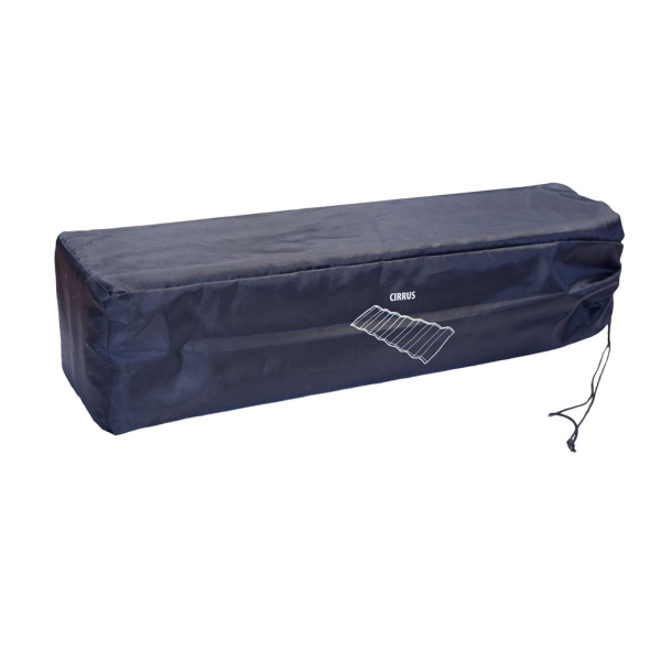 Karimatka skládací pěnová CIRRUS Regular khaki/alu s obalem