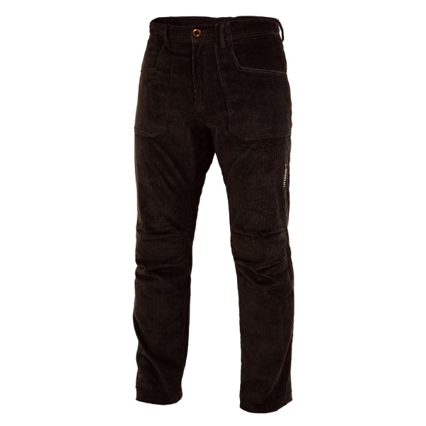 Kalhoty manšestrové DRIFT dark brown